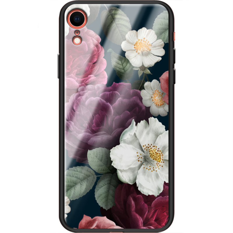 Защитный чехол BoxFace Glossy Panel Apple iPhone XR Peonies