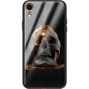 Защитный чехол BoxFace Glossy Panel Apple iPhone XR Gold Skull