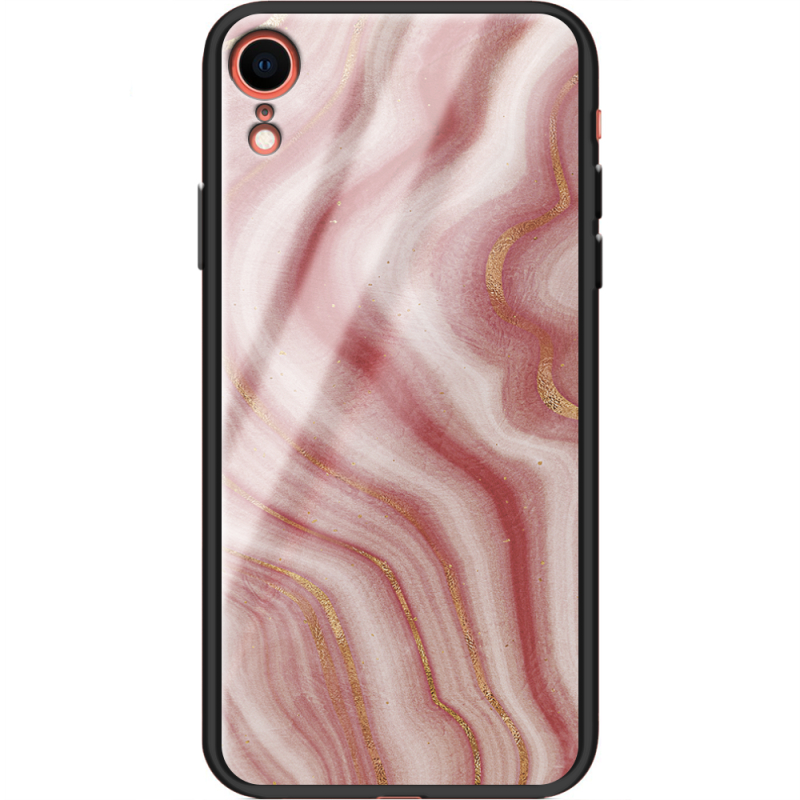 Защитный чехол BoxFace Glossy Panel Apple iPhone XR Print Marble