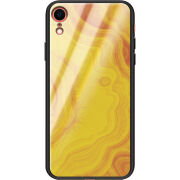 Защитный чехол BoxFace Glossy Panel Apple iPhone XR Yellow Marble