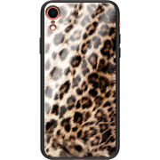 Защитный чехол BoxFace Glossy Panel Apple iPhone XR Leopard Fur