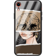 Защитный чехол BoxFace Glossy Panel Apple iPhone XR Skull-Girl