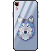 Защитный чехол BoxFace Glossy Panel Apple iPhone XR Wolfie