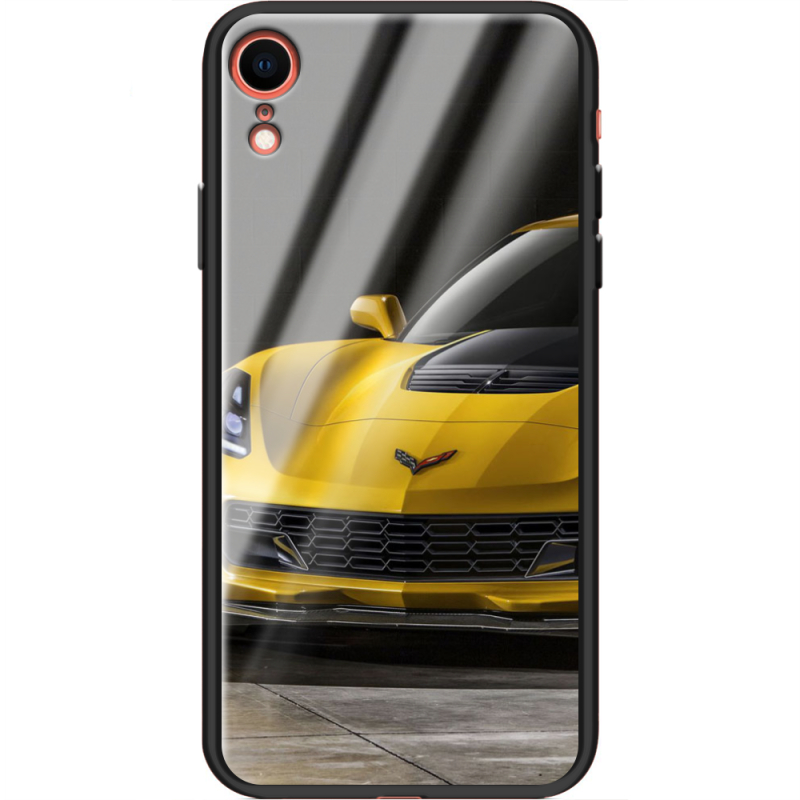 Защитный чехол BoxFace Glossy Panel Apple iPhone XR Corvette Z06