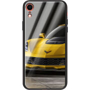 Защитный чехол BoxFace Glossy Panel Apple iPhone XR Corvette Z06