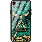 Защитный чехол BoxFace Glossy Panel Apple iPhone XR Masonic Owl