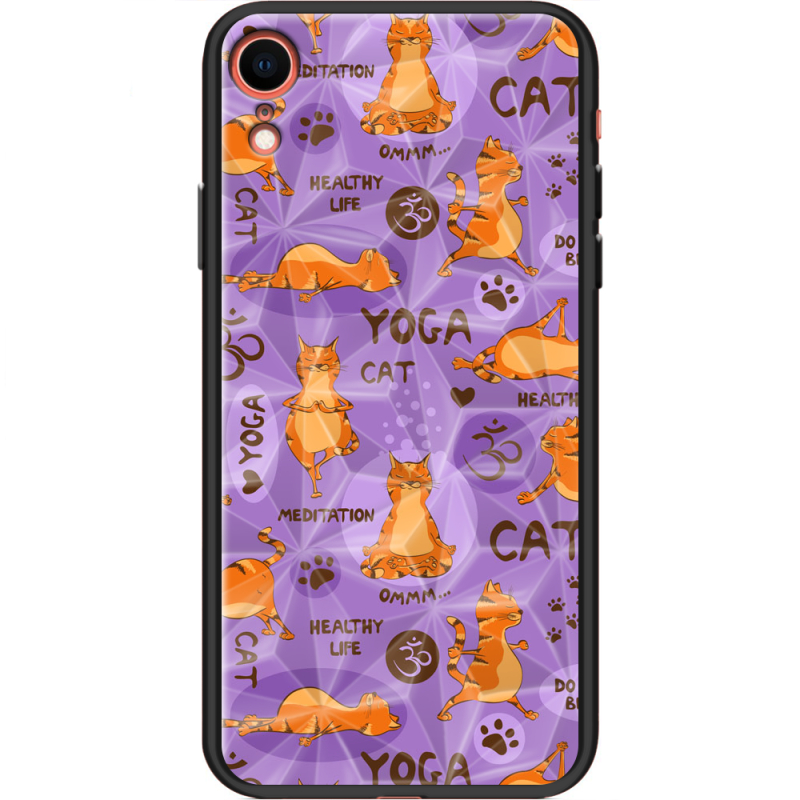 Чехол Prizma Uprint Apple iPhone XR Yoga Cat