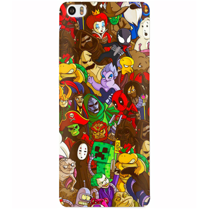 Чехол Uprint Xiaomi Mi 5 Злодеи