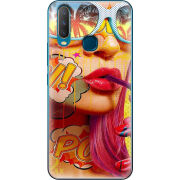 Чехол Uprint Vivo Y17 Yellow Girl Pop Art