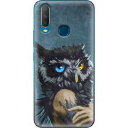 Чехол Uprint Vivo Y17 Owl Woman