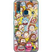 Чехол Uprint Vivo Y17 Rick and Morty