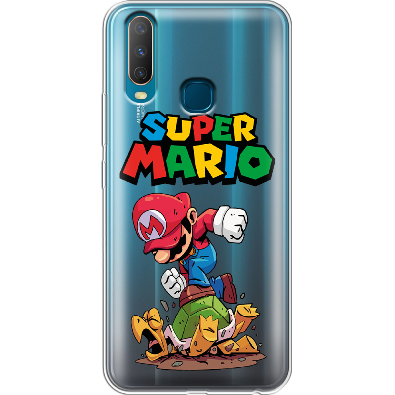 Прозрачный чехол Uprint Vivo Y17 Super Mario