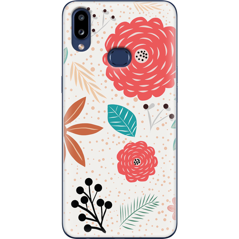 Чехол Uprint Samsung A107 Galaxy A10s Line Flowers