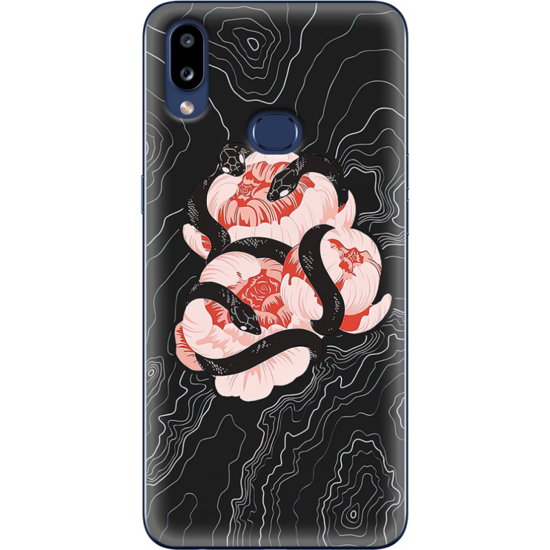 Чехол Uprint Samsung A107 Galaxy A10s Snake Rose