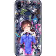Чехол Uprint Samsung A107 Galaxy A10s Overwatch D.VA