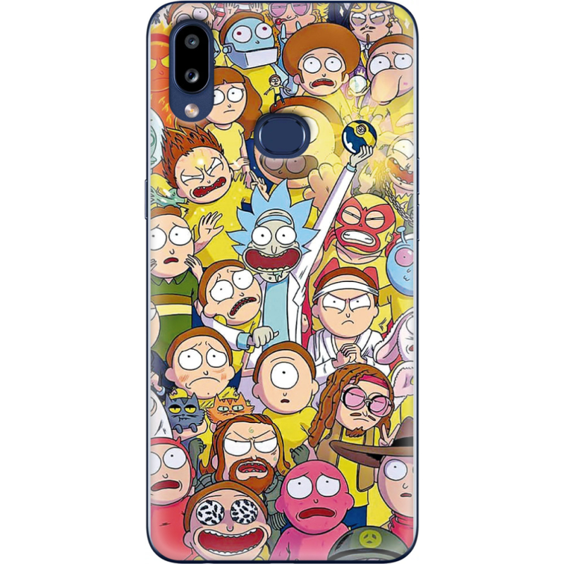 Чехол Uprint Samsung A107 Galaxy A10s Rick and Morty