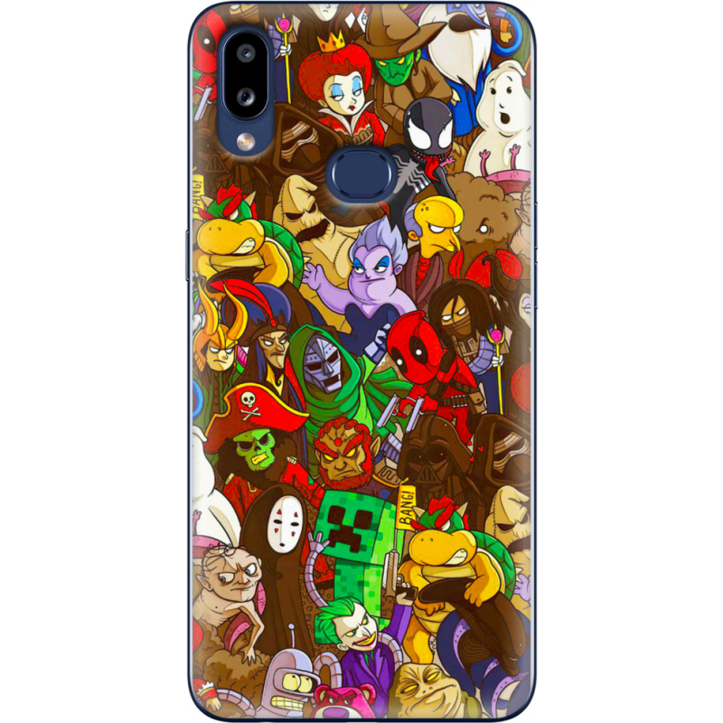 Чехол Uprint Samsung A107 Galaxy A10s Злодеи