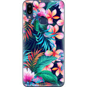 Чехол Uprint Samsung A107 Galaxy A10s flowers in the tropics