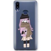Прозрачный чехол Uprint Samsung A107 Galaxy A10s Winter Morning Girl