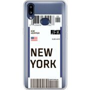 Прозрачный чехол Uprint Samsung A107 Galaxy A10s Ticket New York