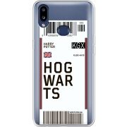 Прозрачный чехол Uprint Samsung A107 Galaxy A10s Ticket Hogwarts