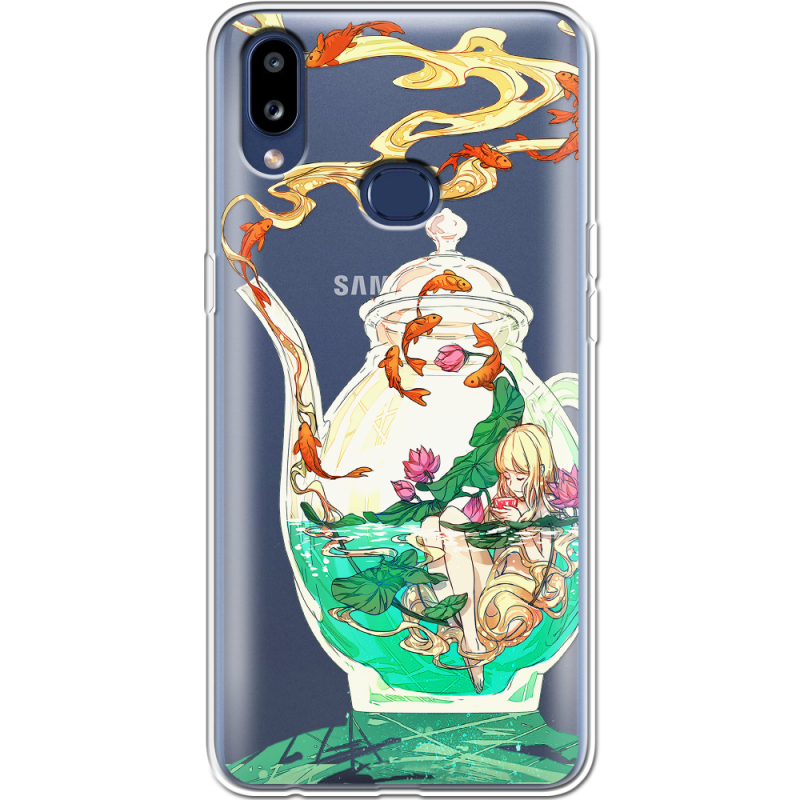 Прозрачный чехол Uprint Samsung A107 Galaxy A10s Kettle