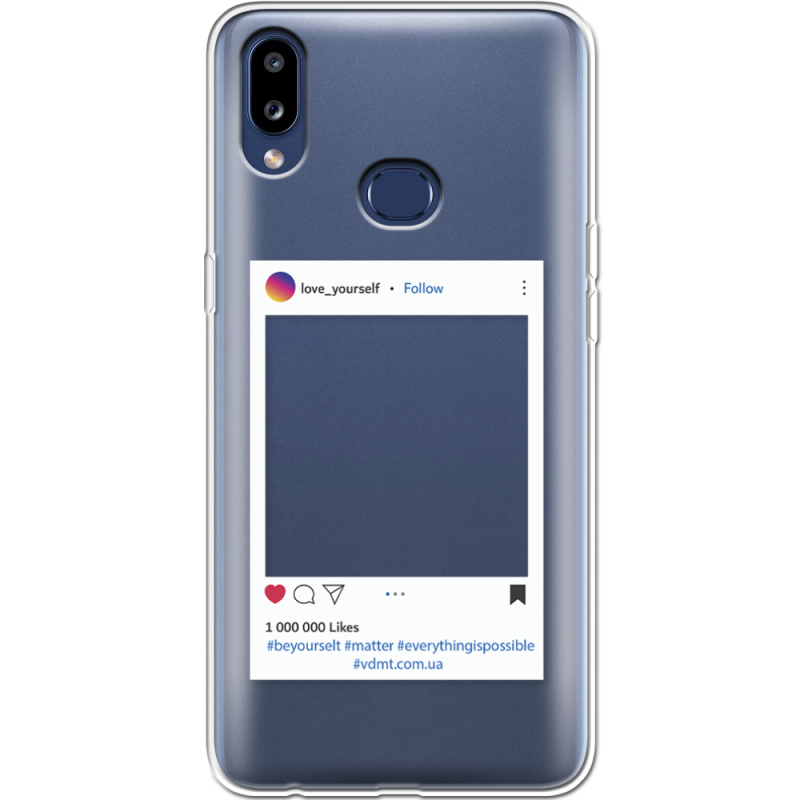 Прозрачный чехол Uprint Samsung A107 Galaxy A10s Insta