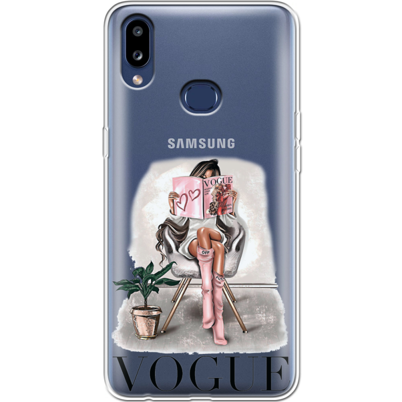 Прозрачный чехол Uprint Samsung A107 Galaxy A10s VOGUE