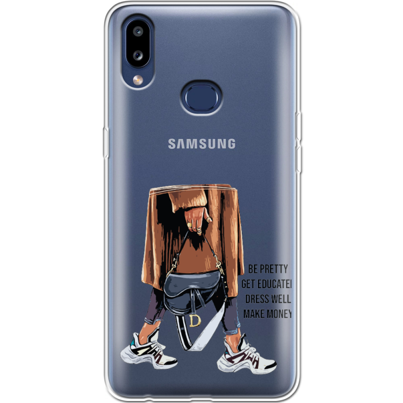 Прозрачный чехол Uprint Samsung A107 Galaxy A10s Motivation