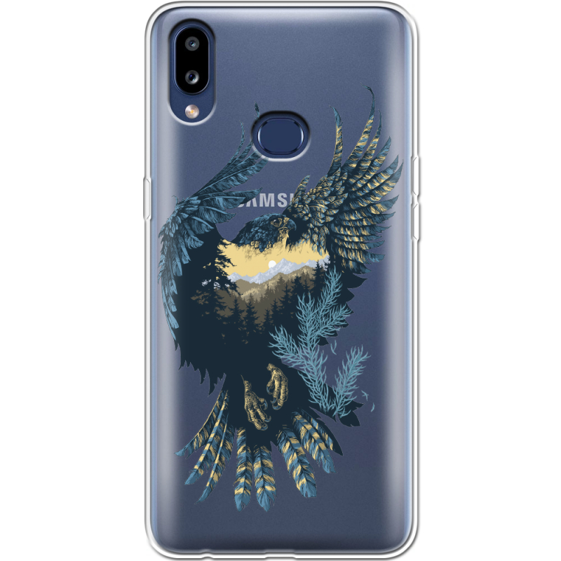 Прозрачный чехол Uprint Samsung A107 Galaxy A10s Eagle