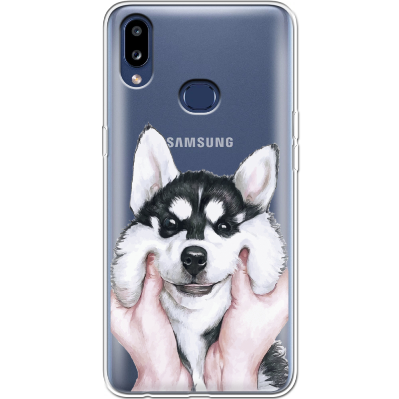 Прозрачный чехол Uprint Samsung A107 Galaxy A10s Husky