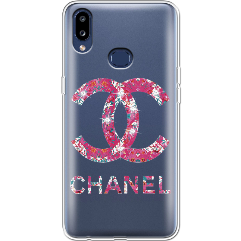 Чехол со стразами Samsung A107 Galaxy A10s 