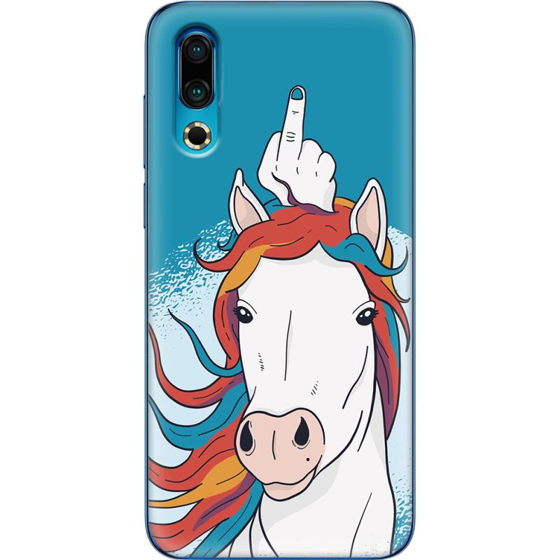 Чехол Uprint Meizu 16s Fuck Unicorn