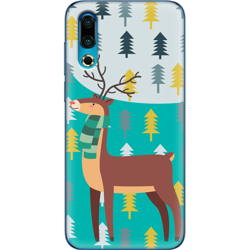 Чехол Uprint Meizu 16s Foresty Deer