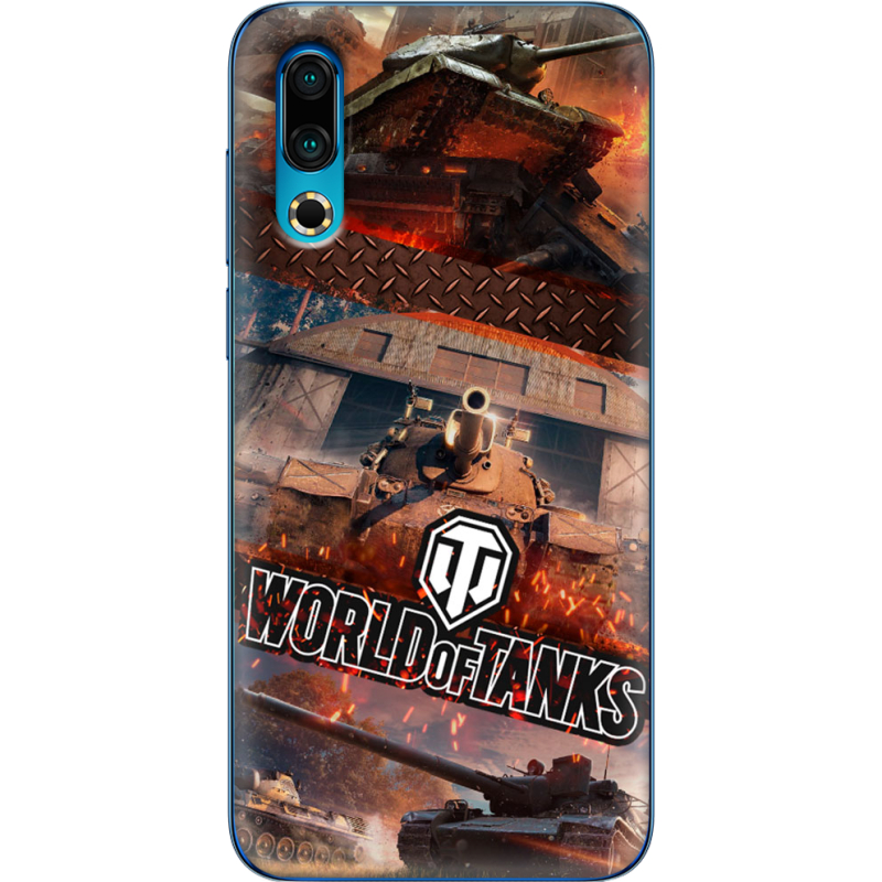 Чехол Uprint Meizu 16s World Of Tanks