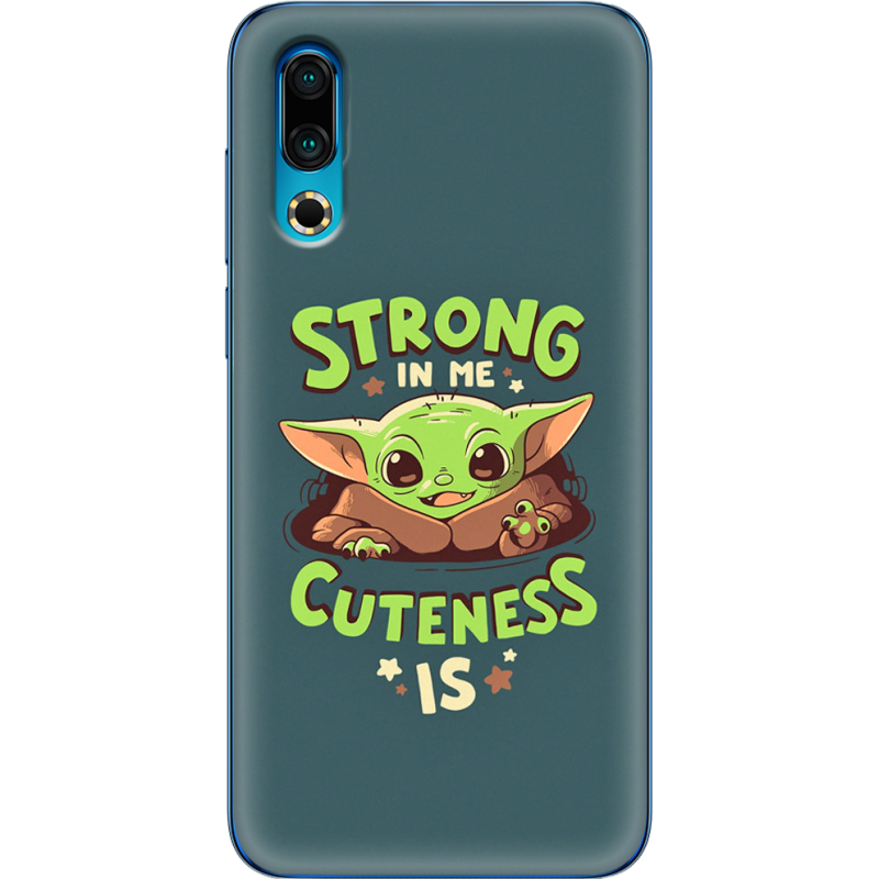 Чехол Uprint Meizu 16s Strong in me Cuteness is