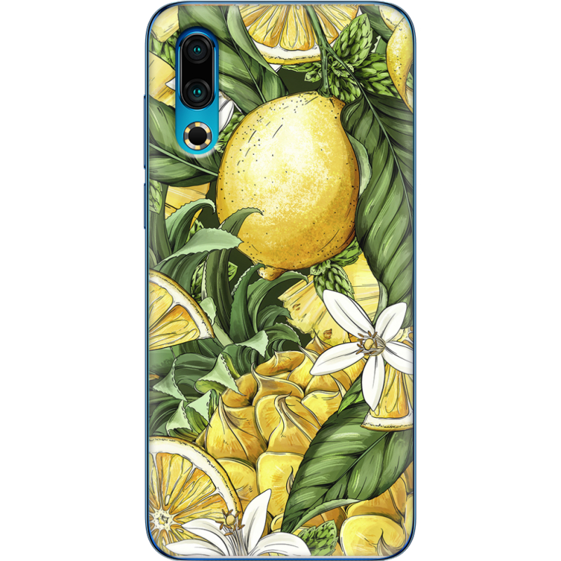 Чехол Uprint Meizu 16s Lemon Pattern