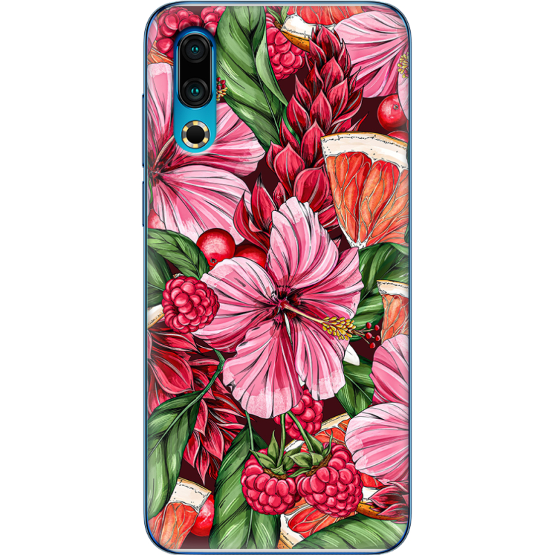 Чехол Uprint Meizu 16s Tropical Flowers