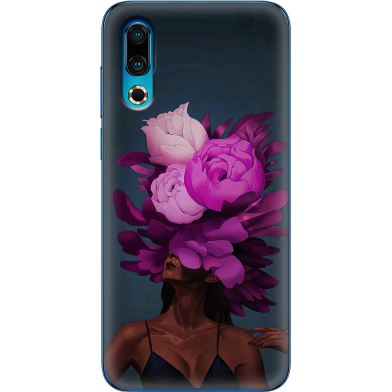 Чехол Uprint Meizu 16s Exquisite Purple Flowers