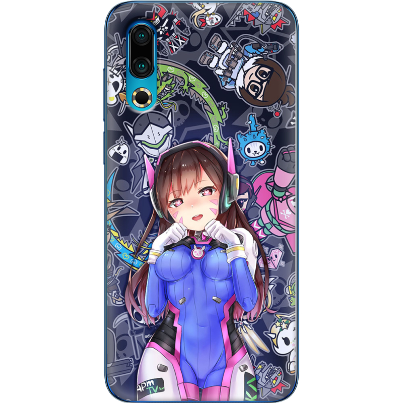 Чехол Uprint Meizu 16s Overwatch D.VA