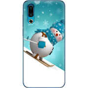 Чехол Uprint Meizu 16s Skier Snowman