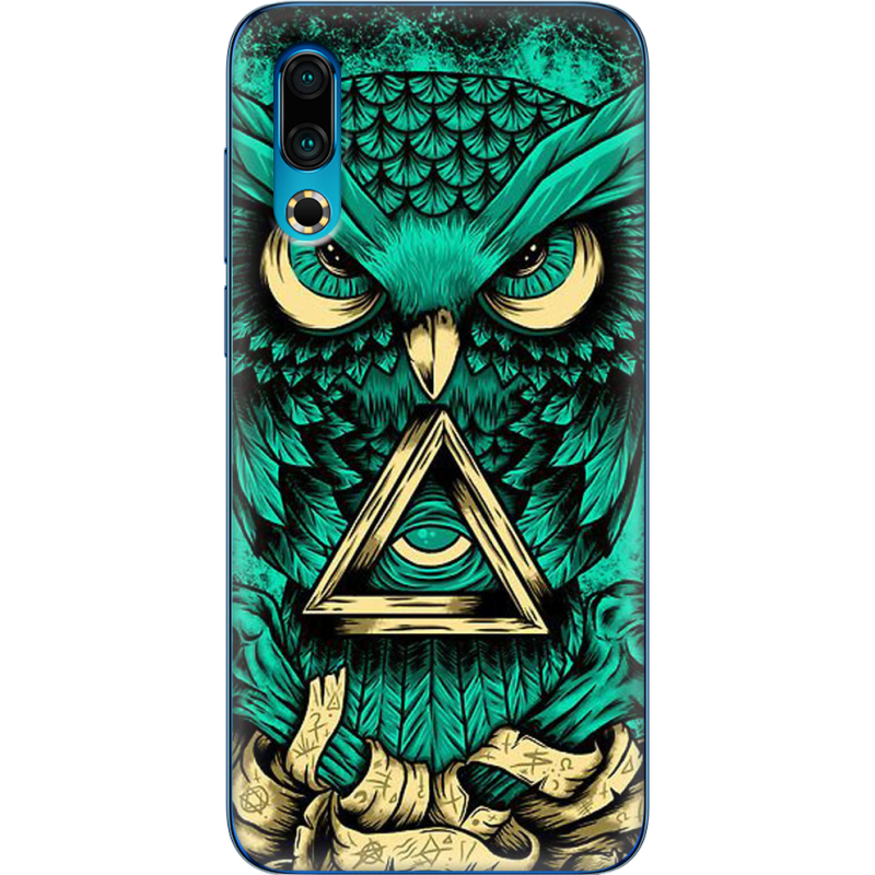 Чехол Uprint Meizu 16s Masonic Owl