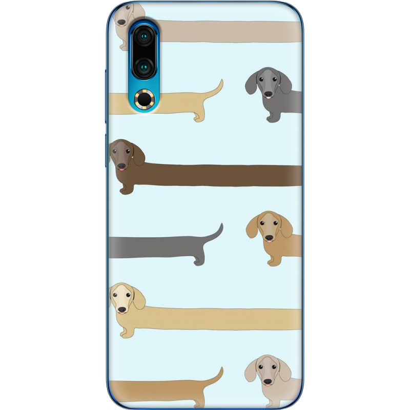 Чехол Uprint Meizu 16s Dachshund