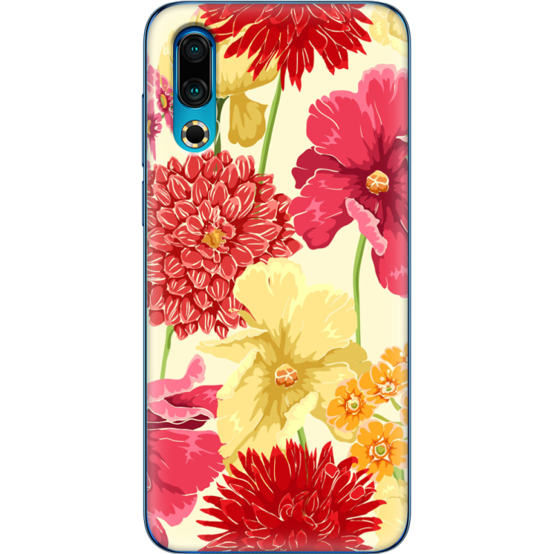 Чехол Uprint Meizu 16s Flower Bed