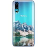 Прозрачный чехол Uprint Meizu 16s Blue Mountain