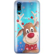 Прозрачный чехол Uprint Meizu 16s Winter Deer