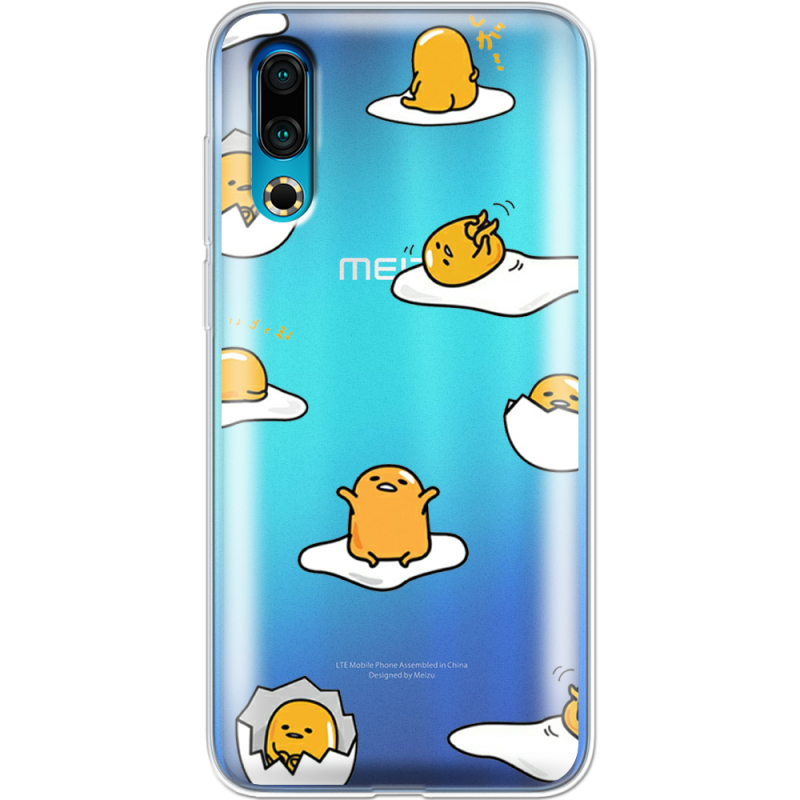 Прозрачный чехол Uprint Meizu 16s Gudetama