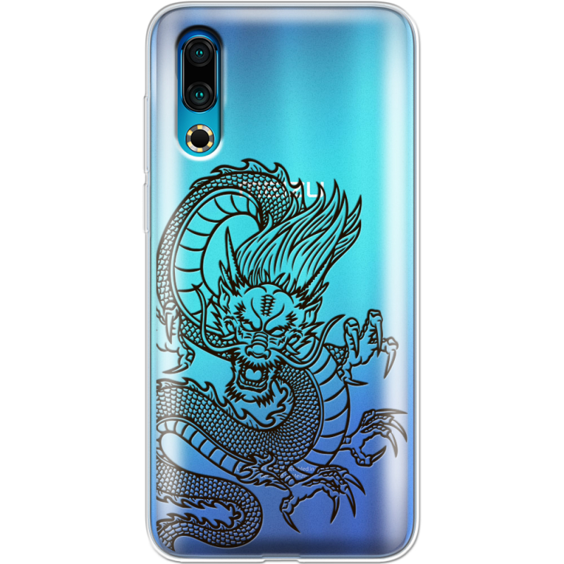 Прозрачный чехол Uprint Meizu 16s Chinese Dragon