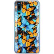 Прозрачный чехол Uprint Meizu 16s Butterfly Morpho