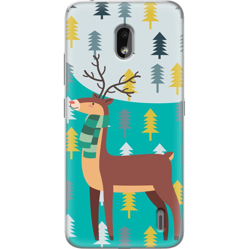 Чехол Uprint Nokia 2.2 Foresty Deer